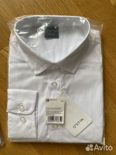 2 рубашки сорочки новые 152 размер