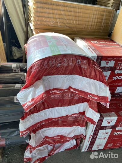 Утеплитель rockwool скандик 800х600х50/12 плит