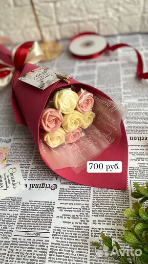 Букет из шоколадных роз