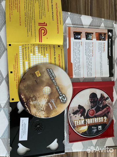 2 DVD диска с играми