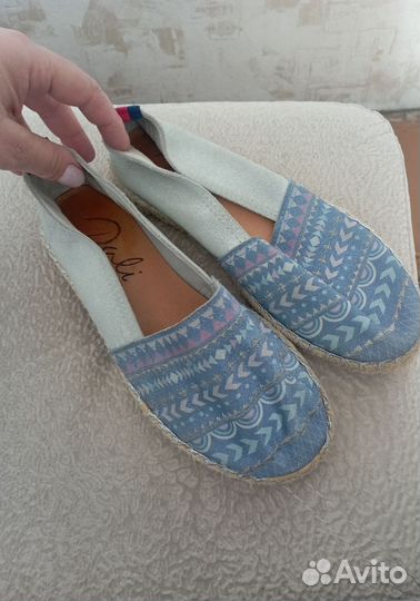 Эспадрильи женские 35 36р