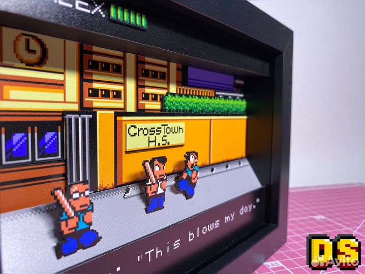 Диорама River City Ransom