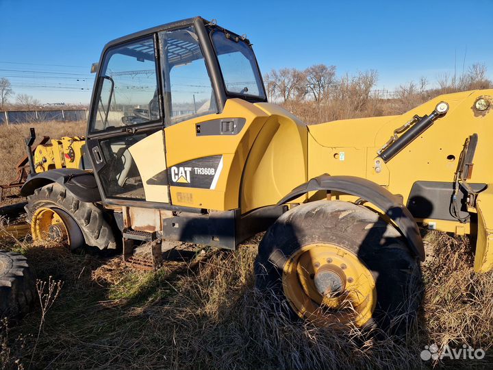 Телескопический погрузчик CAT TH360B, 2007