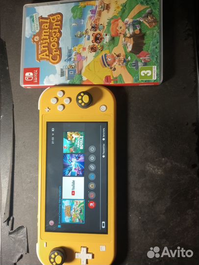 Nintendo switch lite с играми