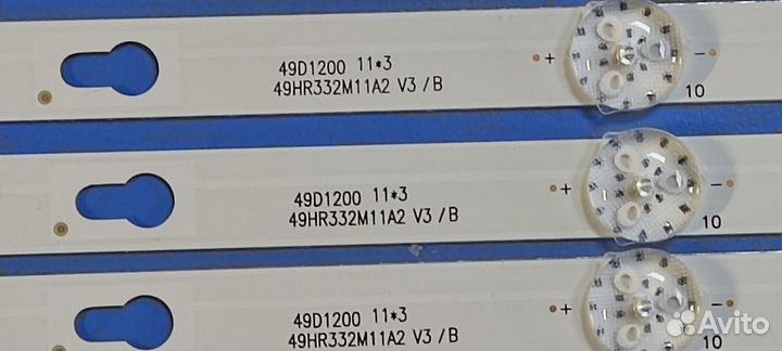 0353 Светодиодная подсветка 49HR332M11A2