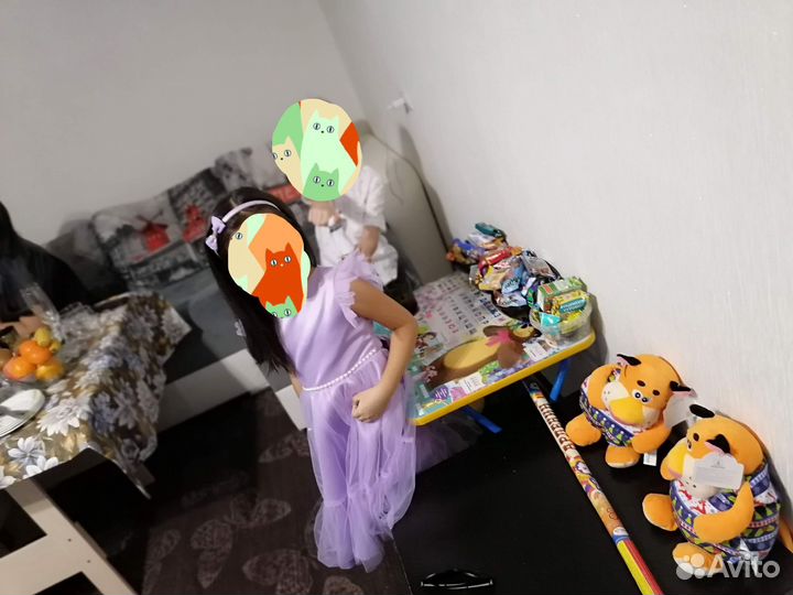 Платье для девочки 5-7 лет