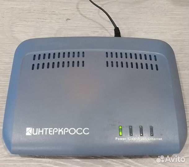 Роутер adsl-модем интеркросс icxdsl 5633 e
