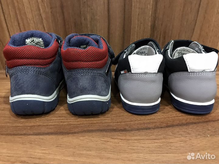 Детские ботинки кожа осенние 21 22 на мальчика