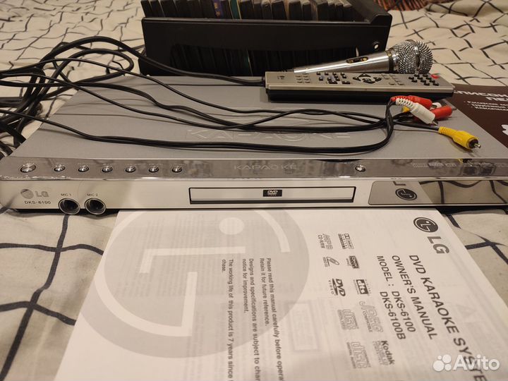 DVD караоке система LG