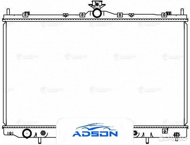Радиатор охлаждения для а/м Mitsubishi Grandis