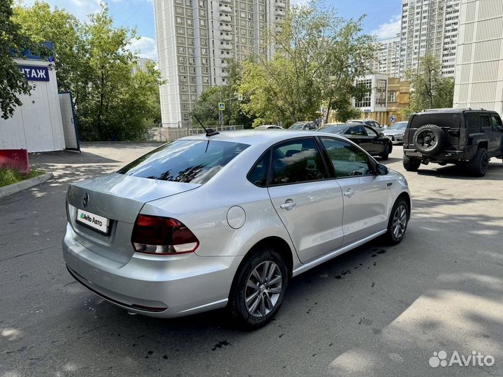 Volkswagen Polo 1.6 AT, 2019, 69 000 км