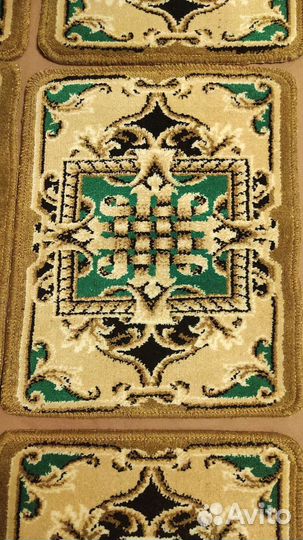 Коврики, натуральная шерсть. 7 штук