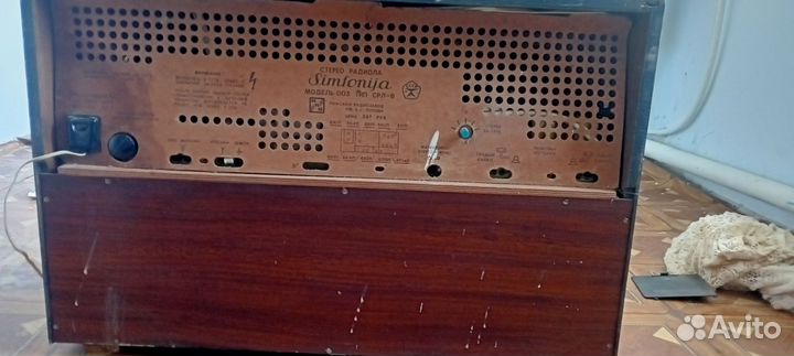 Радиола СССР ламповая