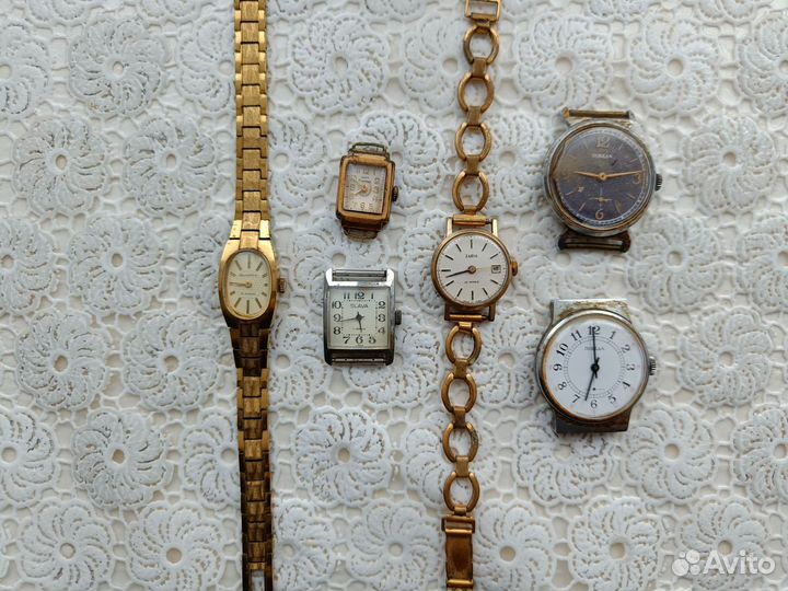 Наручные часы механические СССР