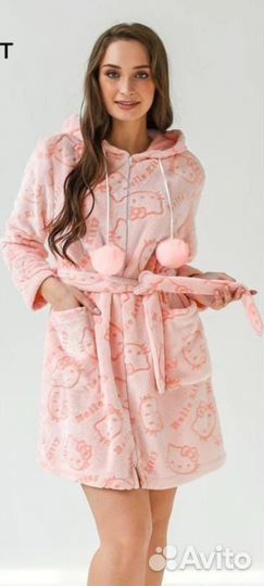 Халат женский теплый