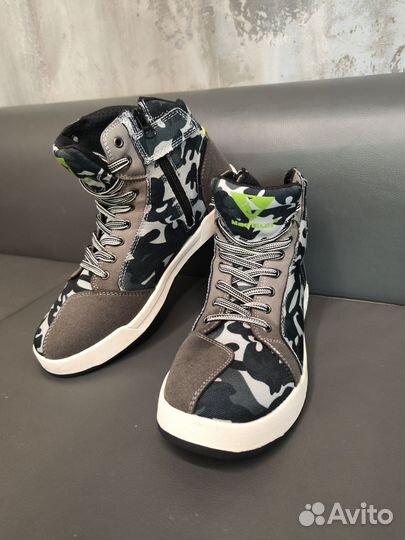 Мотокеды MadBull Sneakers Grey Camo серые хаки