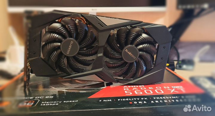 Radeon Gigabyte RX5600XT 6GB