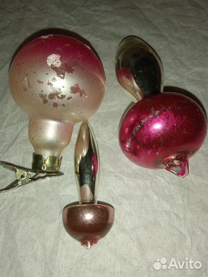 Елочные игрушки в реставрацию