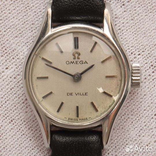 Omega deVille Часы Механика Швейцария Винтаж