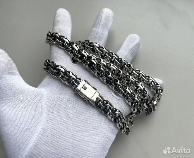 Серебряная цепь бисмарк