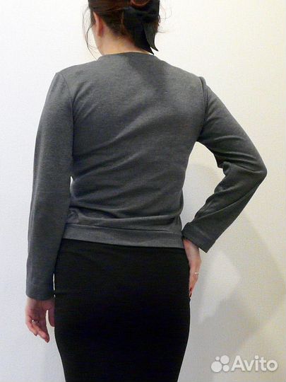 Кардиган темно-серый (S)