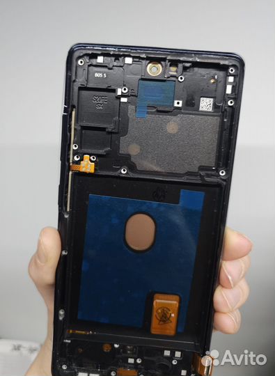 Дисплей S20FE Олед в корпусе черный