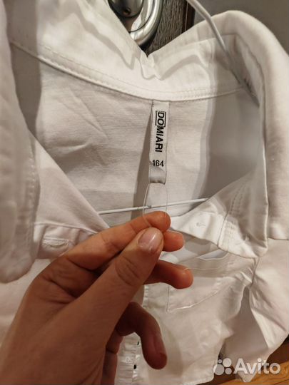 Рубашке белая 11 лет