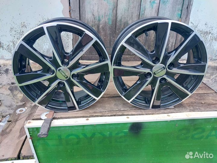 Литые диски r15 4 100