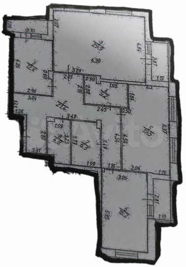 3-к. квартира, 115 м², 2/16 эт.
