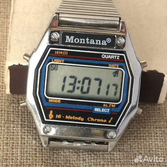 Часы Монтана оригинальные 1990х Montana PAM352