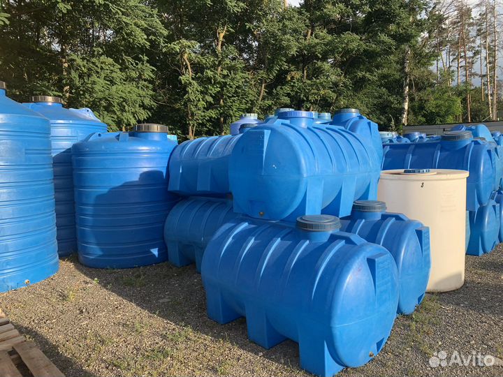 Емкость пластиковые, Баки для воды Еврокуб