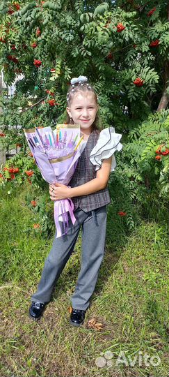 Букет с канцелярией