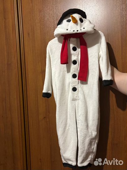 Костюм снеговика 104