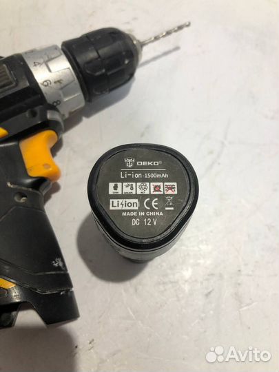 Шуруповерт Deko gcd12du3