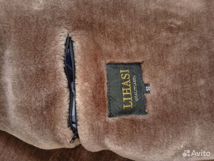 Дубленка натуральная мужская 58 размер Италия