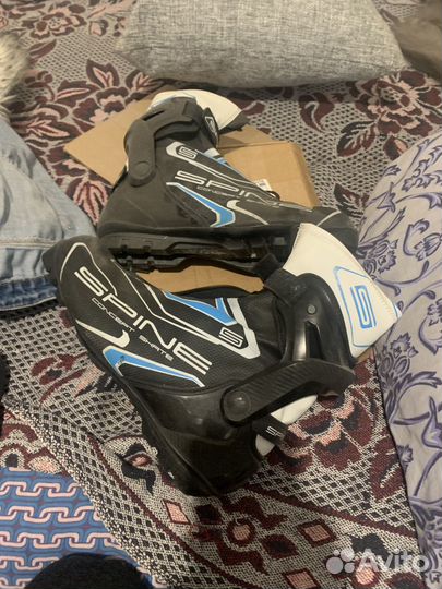 Лыжные ботинки коньковые spine 47