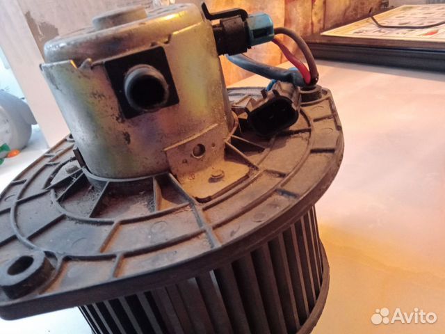 Мотор от печки Приоры без кондиционера