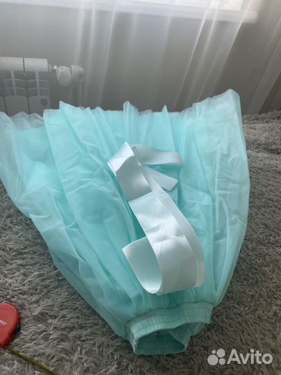 Юбка из сетки