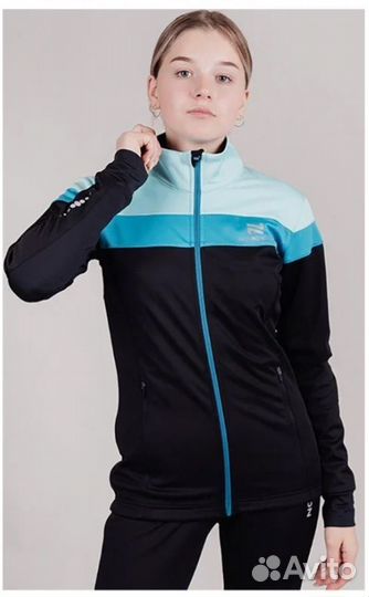 Детский лыжный разминочный костюм nordski JR drive