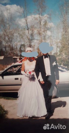Свадебное платье пышное