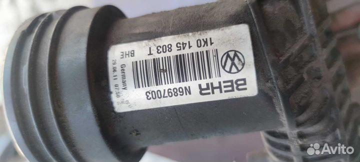 Интеркулер Volkswagen Touran