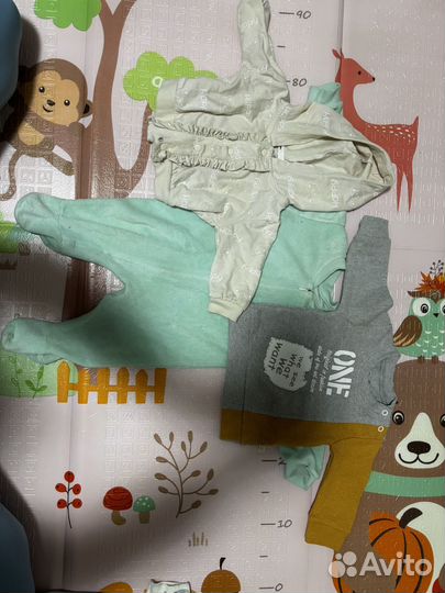 Вещи детские пакетом 56-68