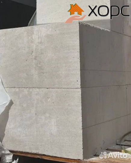 Газобетон плотностью D 400 F35 ширина 400