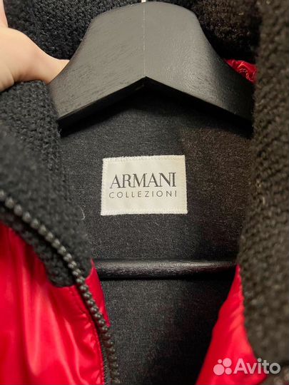 Пуховик Armani collezioni