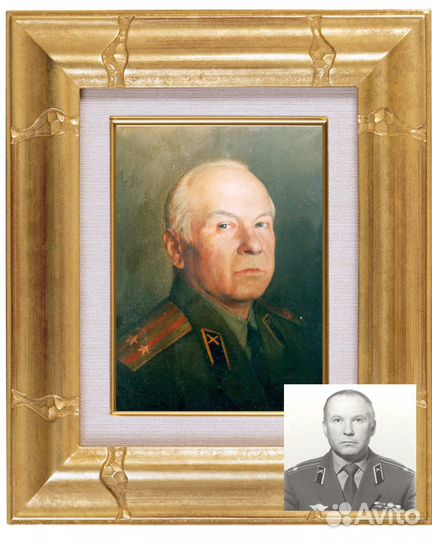 Портрет на заказ по фотографии маслом