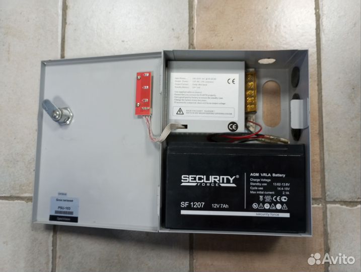 Блок бесперебойного питания PSU-103, 12 В, 3 A