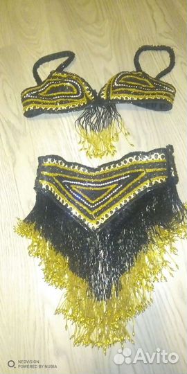 Пояс и лиф для занятий восточными танцами