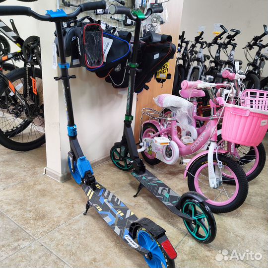 Новый городской детский самокат