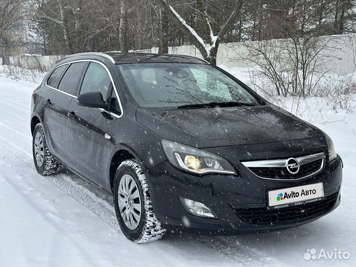 Opel Astra 1.4 AT, 2012, 206 200 км