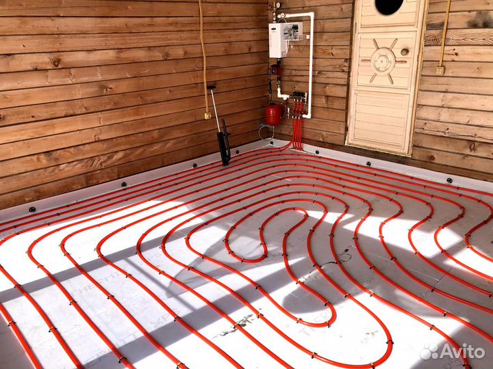 Отопление-Тёплый пол-Водоснабжение